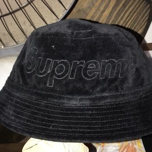 Limited edition Lacoste/Supreme collab bucket hat
